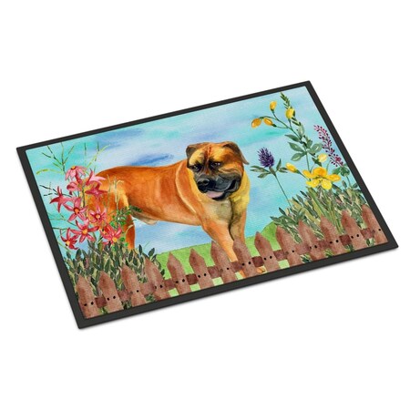 Carolines Treasures Boerboel Mastiff Spring Indoor or Outdoor Mat - 24 x 36 in. CK1208JMAT